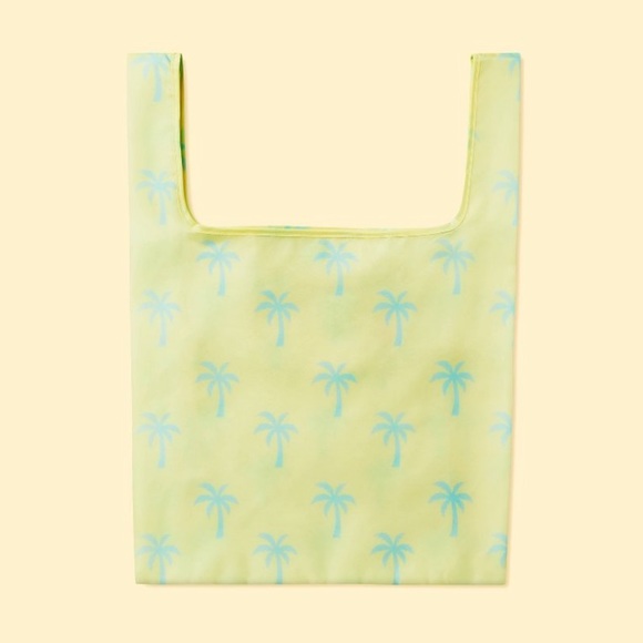 Stoney Clover Lane Handbags - NWT Stoney Clover Lane x Target Reusable Tote Bag Light Yellow/Green Palm Tree